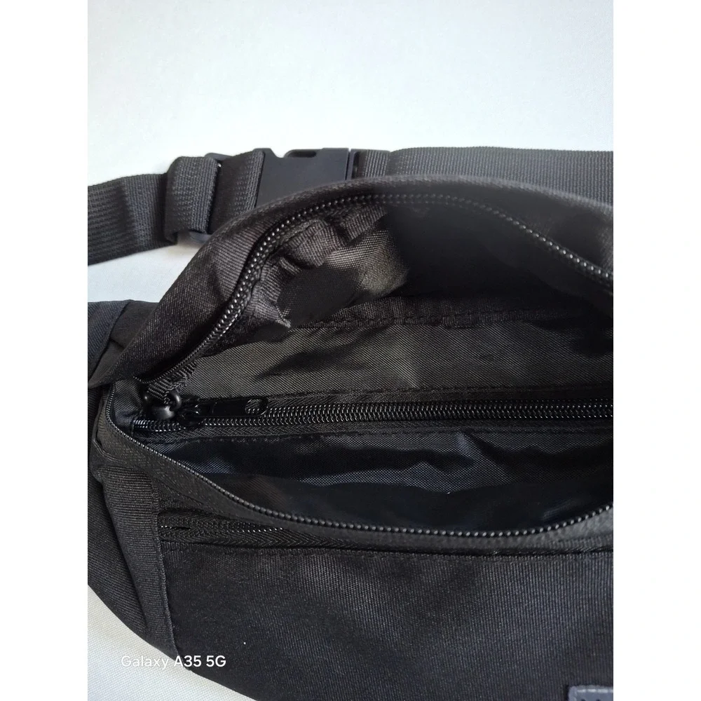 MAXTOP Fanny‎ Pack Unisex Multiple Compartments  4 Pockets  Black